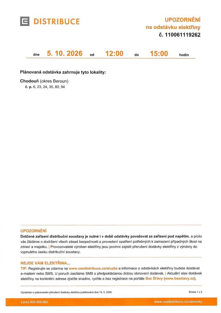 informace